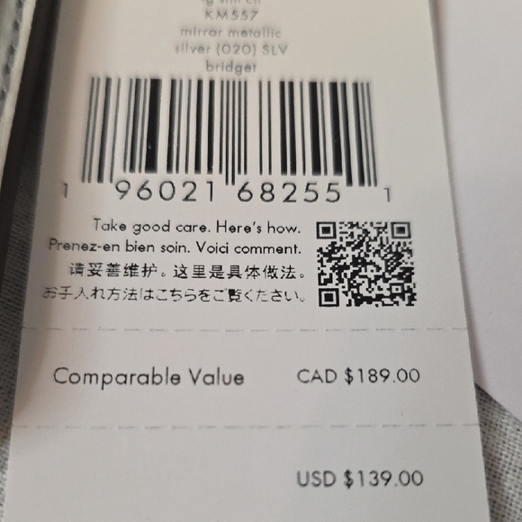 Kate Spade Bridget Mirror Metallic Large Slim Card Holder - Picture 6 of 7